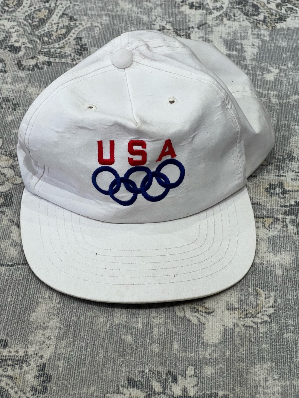 Vintage USA Olympic Baseball Cap